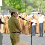 Sekda pimpin apel pagi Dishub (3)