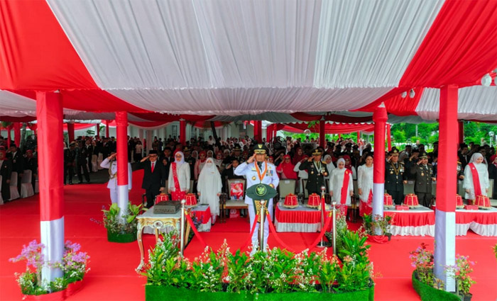 Agus Salim Upacara HUT RI