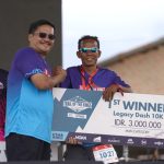 Sekda penyerahan hadiah UTMB 1