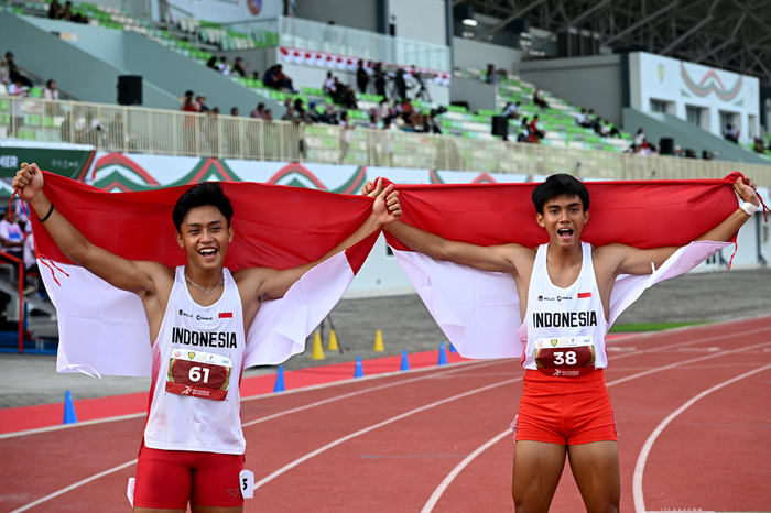 GILANG SATRIA WIBAWA & RIZAL HAFID FUADI - INDONESIA- U18 200 METER PUTERA-1